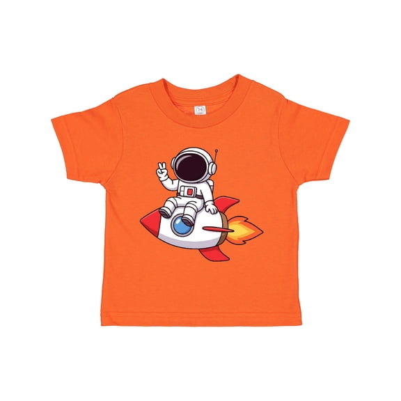 Inktastic Rocket Ship Astronaut Boys Toddler T-Shirt