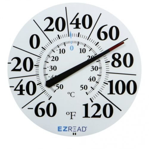 EZ Read Dial Thermometer, 12.5"