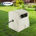 thumbnail image 4 of Suncast CPLPW100 Powerwind 100' Automatic Garden Reel for 5/8" Hose, Taupe, 4 of 12