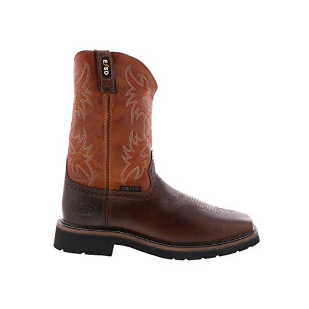 Justin men's exclusive work on sale boots