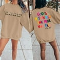thumbnail image 5 of Sale Clearance 2024 Fall Sweatshirts for Women Sweatshirt Women Verse Pullover God Is Within Her Long Sleeve Inspirational Blouse Top, 5 of 6