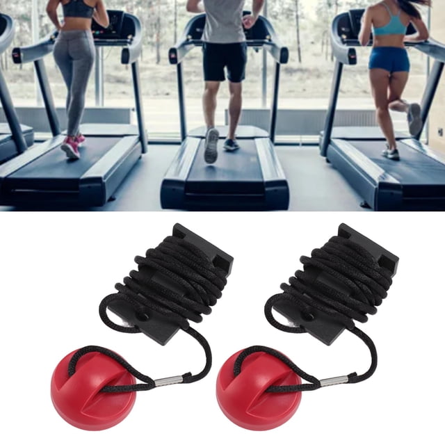 Interruptor de Seguridad Magnético Universal Para Cinta de Correr, Dispositivo de Protecciónomática para Cinta de Correr, SE Engancha Firmementa a la Ropa, Reemplazo