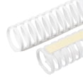 thumbnail image 1 of Unique Bargains 1.6ft Cable Raceway Cord Cover Hider Cable Management Self Adhesive Wire Channel for 20mm Dia Cables, White, 1 of 5