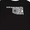 thumbnail image 4 of Inktastic Oklahoma Silhouette Mandala Boys or Girls Long Sleeve Toddler T-Shirt, 4 of 5