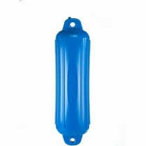 9356BD1 6 x 24 in. Softside UV-Resistant Marine Oval Boat Fender, Blue