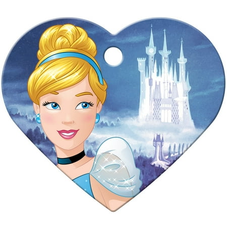 UPC: 0736511007459 | Cinderella Castle  Large Heart Disney Princess Pet ID Tag