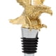 thumbnail image 5 of 1 tapón de botella de vino decorativo con diseño de águila (dorado), 5 of 5