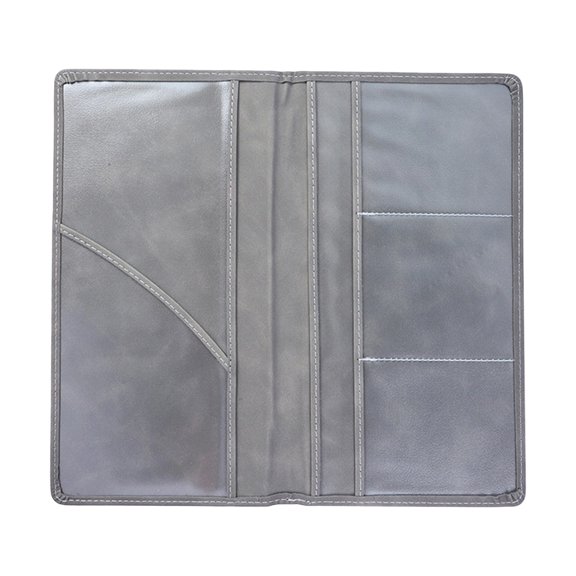 Qholemyo Waterproof Leather Card Wallet Driver License Holder ID Case Protector For Men And Women
