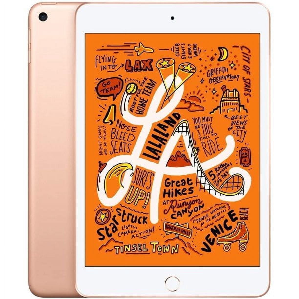 Restored Apple iPad Mini 4 128GB Wi-Fi - Gold - Walmart.com