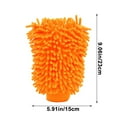 thumbnail image 3 of Car Wash Mitt Microfiber,Chenilles Car Wash Mitts Worm Car Wash Cloth Double Sided Car Wash Mitts, 3 of 6