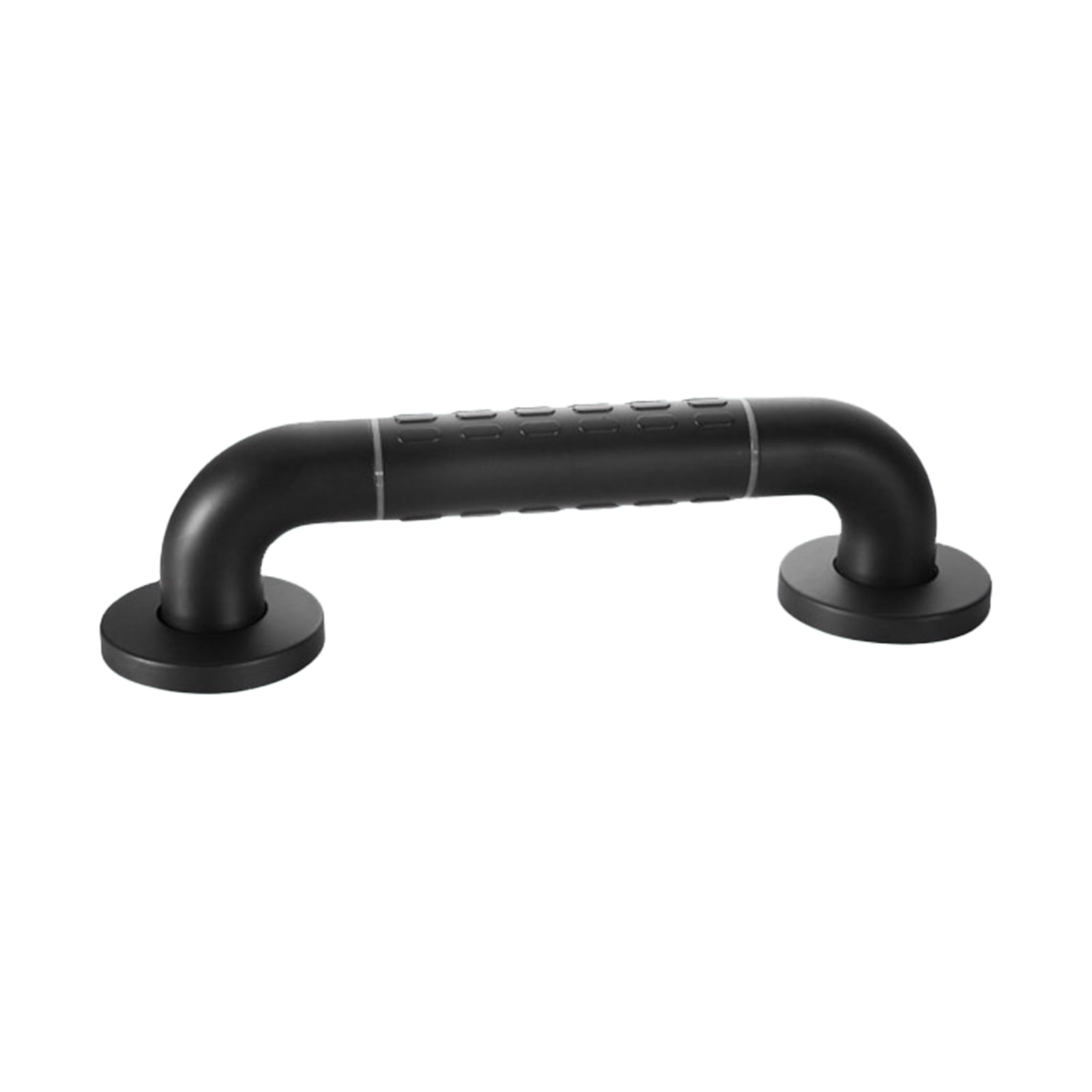 Walmeck 15 Inch Bathroom Grab Bar with Luminous Circle Toilet Shower