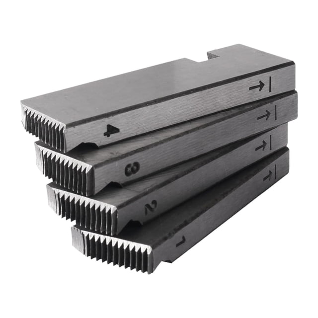 4x 47745 Derecho de tubo con 1/2 pulgada a 3/4 pulgadas NPT resistente multifuncional para acero de aleación de plomería