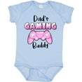 thumbnail image 3 of Inktastic Dad's Gaming Buddy Pink Controller Boys or Girls Baby Bodysuit, 3 of 5