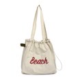 thumbnail image 1 of Bolso Mano para Mujer Con Cordón Nailon Letras Y Compras, 1 of 9