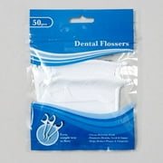 DENTAL FLOSSER PICKS 50CT ON 12 PC MDSG STRIP IN PRNTD POLYBAG, Case Pack of 48