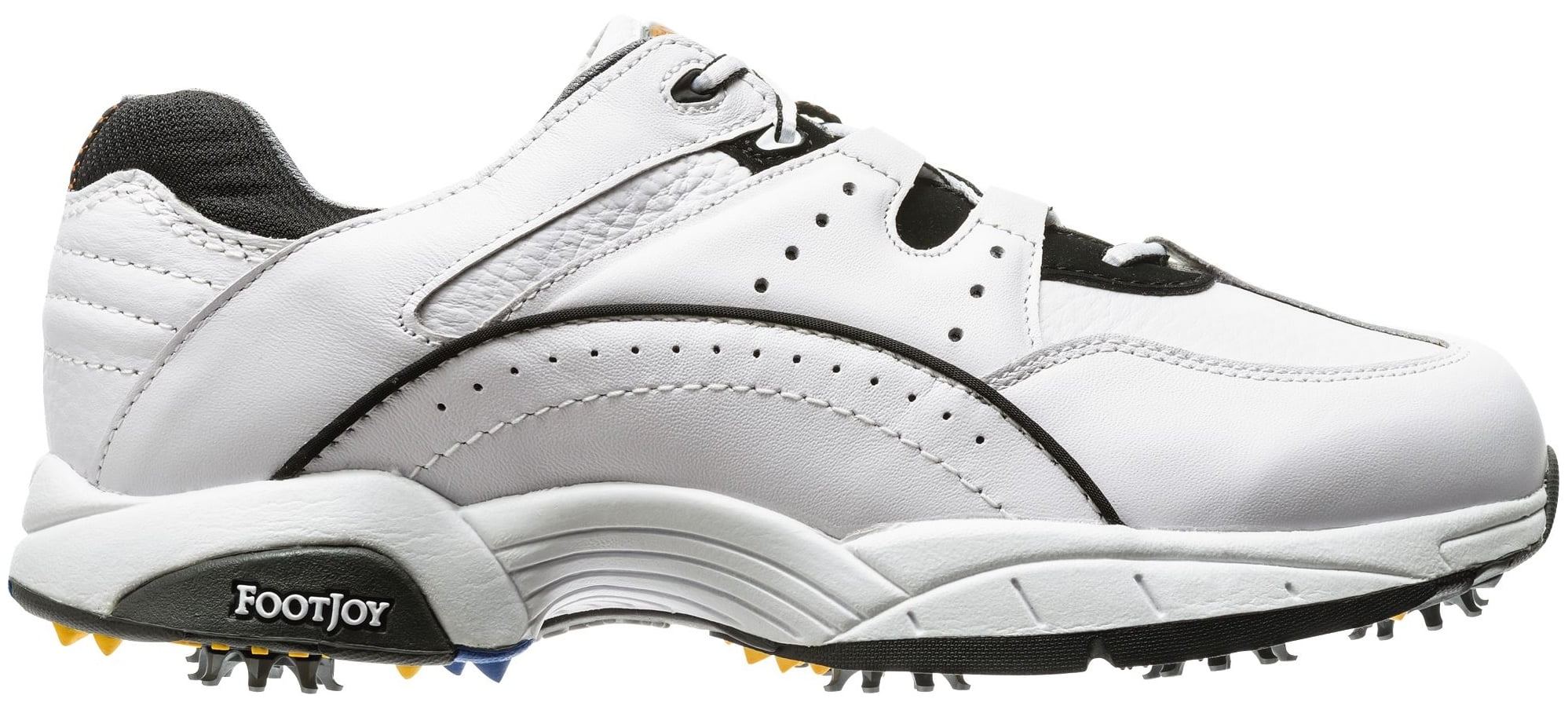 FootJoy SuperLite Athletic Golf Shoes (White/Black, 11.5)