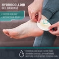 thumbnail image 3 of YQHWQ Heel Blister Protection Foot Waterproof Blister Tape Pad Hydrogel Wound Dressing Set, 3 of 5