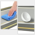 thumbnail image 4 of Unique Bargains Kitchen Rugs Kitchen Mats Non Skid Washable Machine Washable Standing Mats Grey 18" x 32", 4 of 6