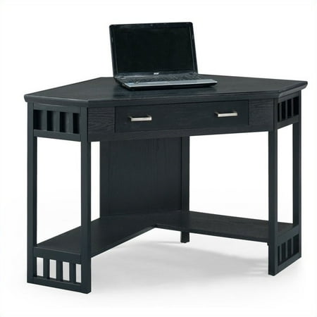 Leick Furniture Corner Computer Desk In Black Walmart Canada