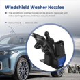 thumbnail image 5 of Windshield Washer Sprayer Nozzle Windscreen Nozzle Jet 61667161469, 5 of 5