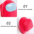 thumbnail image 3 of Among Us Plush Stuff Animal Plushies Toys Among Us Merch Crewmate Plushie Regalos para fanáticos de los juegos 4.3 pulgadas, 3 of 6