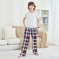 thumbnail image 6 of joogoo Checkered Grid-b2 Pajama Pants Pj Bottoms Sleepwear Lounge M, 6 of 9