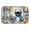 Affenpinscher 6179, variant on Flat-Coated Retriever The Chef Dish Drying Mat 14 in x 21 in