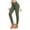 ZB-Army Green-fleece legging for women, variant on Frostluinai Fleece Lined Leggings Women Tummy Control High Waisted Workout Winter Warm Soft Yoga Pants Solid Stretchy Leggings