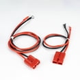 thumbnail image 2 of 50A For Anderson Plug Lead To Plug M8 Terminal Battery Charging Connector Cable 1000V DC 10AWG 30cm/50cm/100cm Extension Cord 100cm, 2 of 8