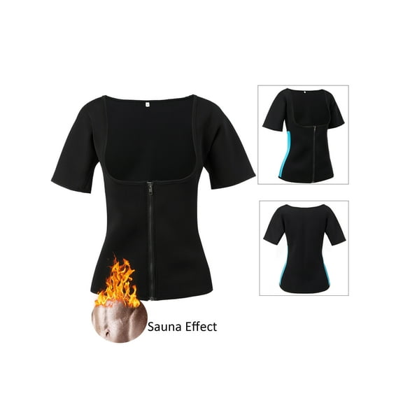 DODOING Women's Hot Body Vest Shaper Neoprene Waist Trainer Sport Sauna Gym Shapwear