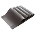 thumbnail image 4 of HEATSHAKING 4Pcs Heat Resistant Table Mats Silver Rectangle PVC Anti-slip Waterproof Materials, 4 of 8
