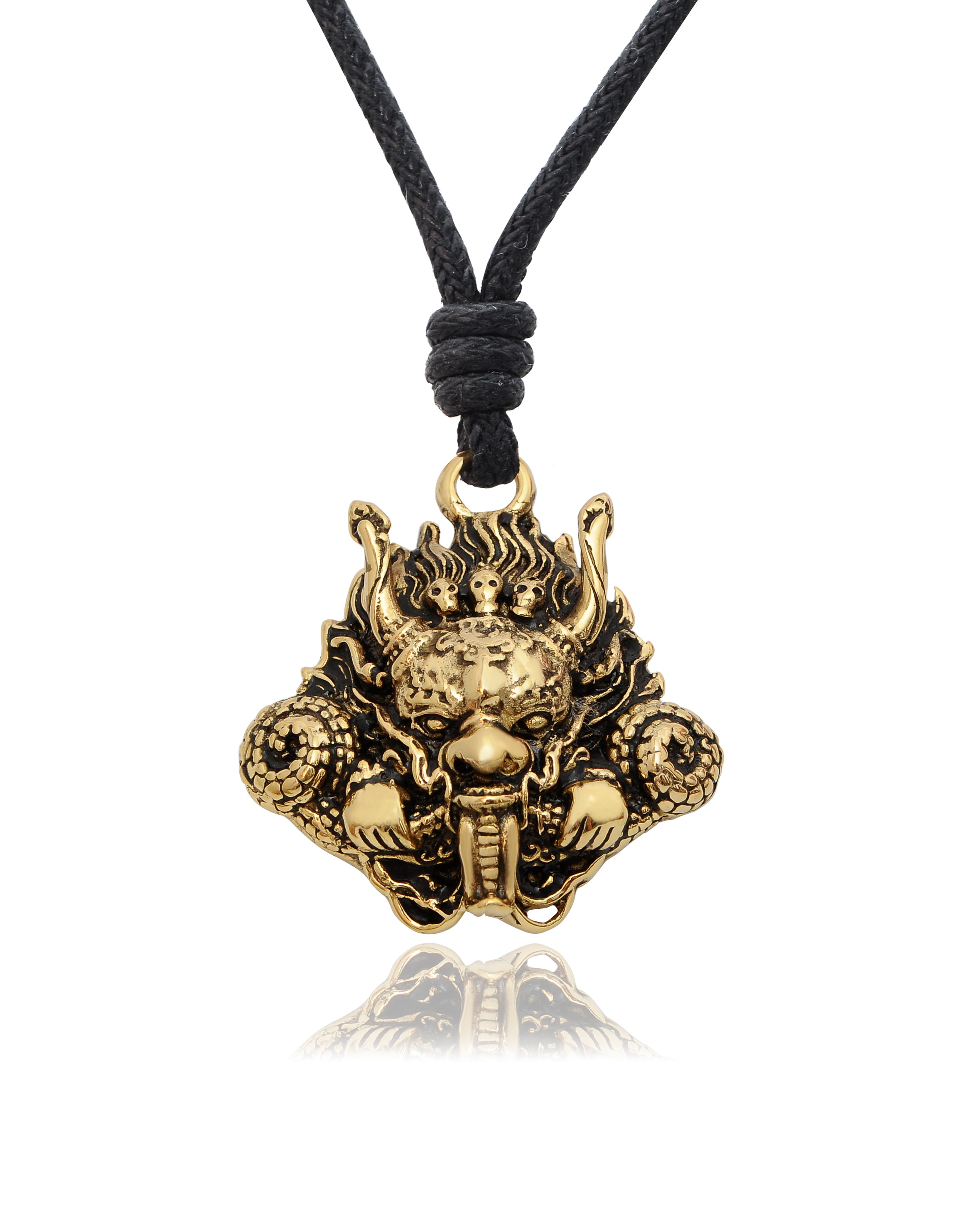 HANDMADE Tibetan Buddhist Buddha Turquoise Pendant Necklace Locket FAIRTRADE 