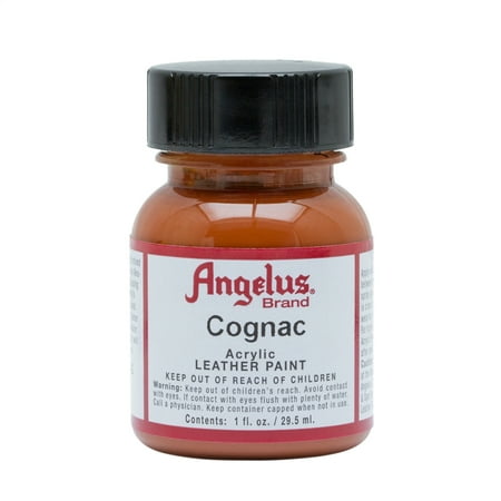 UPC: 0086366711804 | Angelus® Acrylic Leather Paint  1 oz.  Cognac