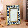 thumbnail image 7 of Handicraft Home Alhambra 4x6 Boho Bone & Resin Inlay Picture Frames with Aesthetic Boho design for Office, Study Table & Wall Mounting- Love Frame for Birthday & Housewarming Gift, 7 of 7