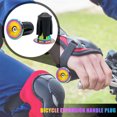 thumbnail image 2 of 1 par de tapones para extremos de manillar de bicicleta, manillar de aluminio para ciclismo de montaña Likrtyny paseo en bicicleta, 2 of 9