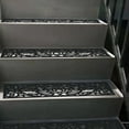 thumbnail image 6 of BinKFF Rubber Stair Mats, Indoor Outdoor Stair Treads Rubber Step Mats, Non Slip Stair Treads Mat, Rubber Scroll Doormat for Outdoor, Indoor, Entrance, Stairs (29" x 9.5"), 6 of 7