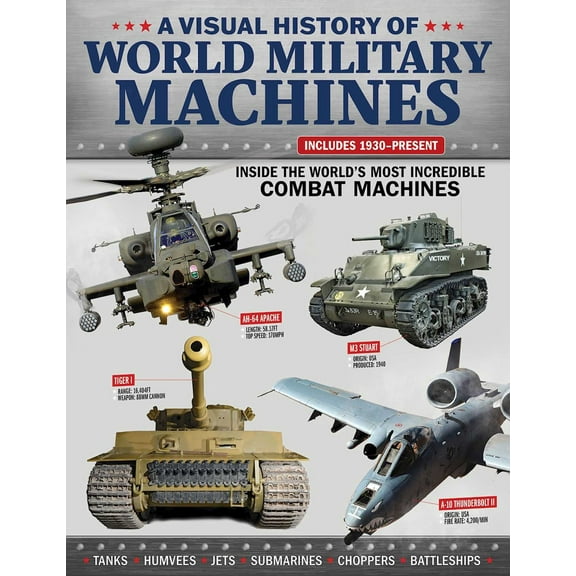 A Visual History of World Military Machines: Inside the World's Most Incredible Combat Machines (Paperback)