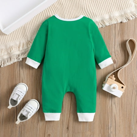 

Aayomet Long Sleeve Bodysuit Baby Girl Baby Bodysuit Winter Cotton Baby Romper Baby Knitted Clothes Longsleeve Sweater Outfit for Boy and Girls with Warm Hat Set Green 6-9 Months