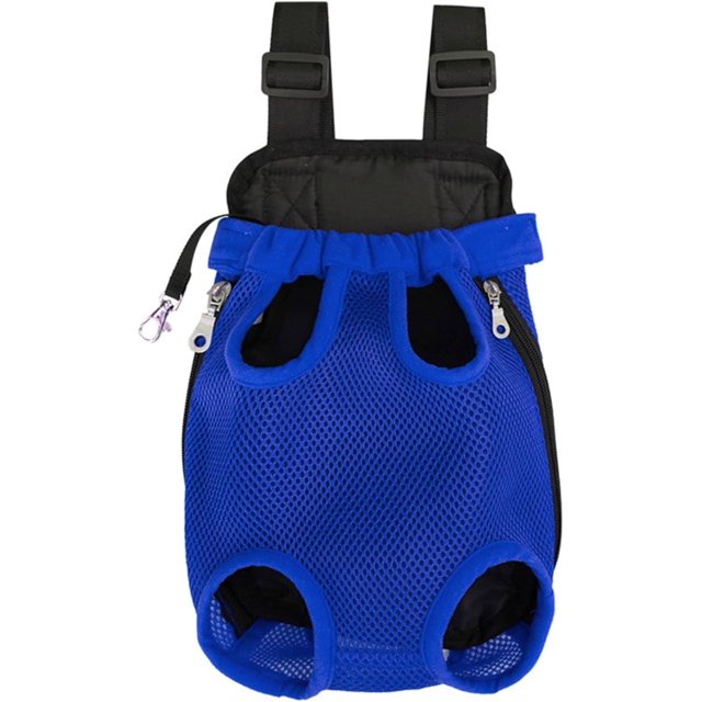 Yazoeia Pet Carrier Backpack with Breathable Mesh for Small Dogs and Cats, dark blue CJB12-29205