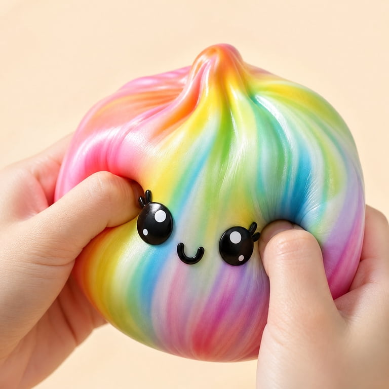 Ghost Dumpling Squishy Spook 2026 Bao Bun Dumpling Squishy