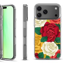 For iPhone 17 Pro Shockproof Protective Phone Case, by OneToughShield - Radiant Rose