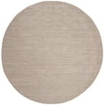 thumbnail image 3 of SAFAVIEH Beach House Tayler Solid Indoor/Outdoor Area Rug, Beige, 4' x 4' Round, 3 of 10