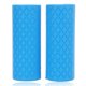 thumbnail image 1 of 1 par de empuñaduras de mancuerna redondas envolventes de silicona antideslizantes almohadilla de mancuerna más gruesa para levantamiento de pesas desarrollo muscular azul, 1 of 10