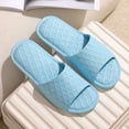thumbnail image 3 of Deago Portable Foldable Travel Slippers for Women and Men Lightweight Non-Slip Quick Dry Indoor House Slides Bathroom Shower Shoes Spa Gym Swimming Beach Sandals, 3 of 9