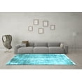 thumbnail image 3 of Ahgly Company Indoor Rectangle Oriental Light Blue Industrial Area Rugs, 7' x 9', 3 of 4