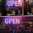thumbnail image 4 of Letrero LED abierto Thirdpolite, 76 x 25 cm, regulable en 3 modos, bandera de EE. UU., 4 of 6
