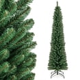 thumbnail image 5 of Costway Árbol de Navidad artificial con forma de lápiz de 210 cm con 523 puntas de ramas de alambre con memoria, 5 of 5
