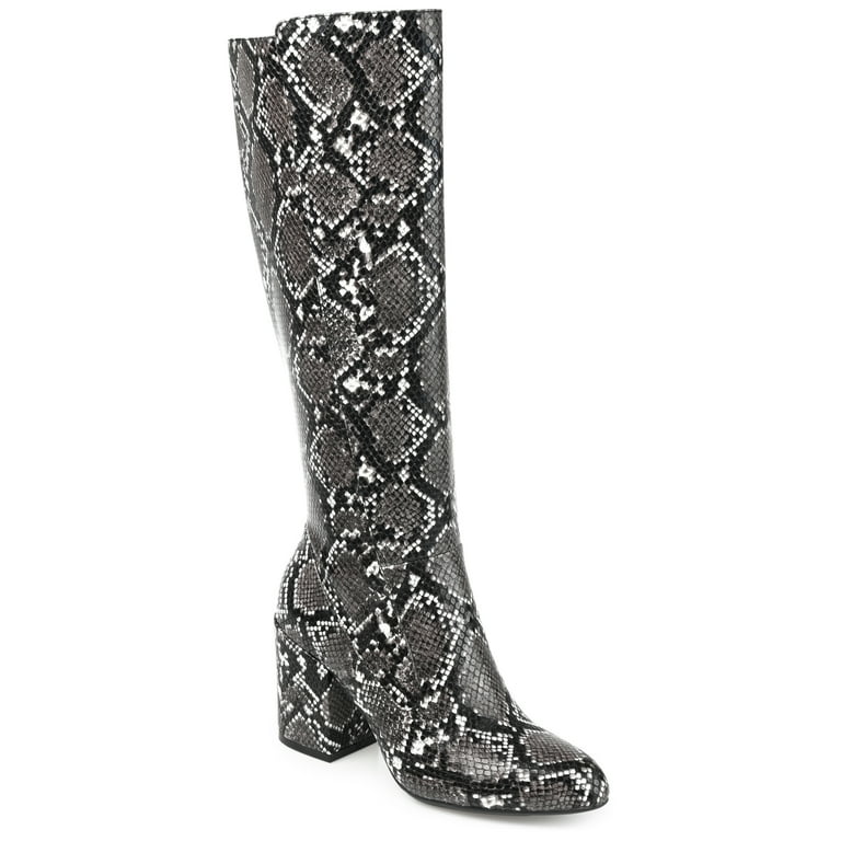Snake boots best sale wide calf
