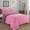 Pink/Gray, variant on Lightweight Reversible 3-Piece Comforter Set All Seasons, Down Alternative Comforter with 2 Pillow Shams Full/Queen,Pink/Gray