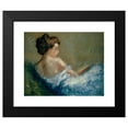 thumbnail image 2 of Isidre Nonell 24x20 Black Modern Framed Museum Art Print Titled - Figure Crouching (1908), 2 of 5